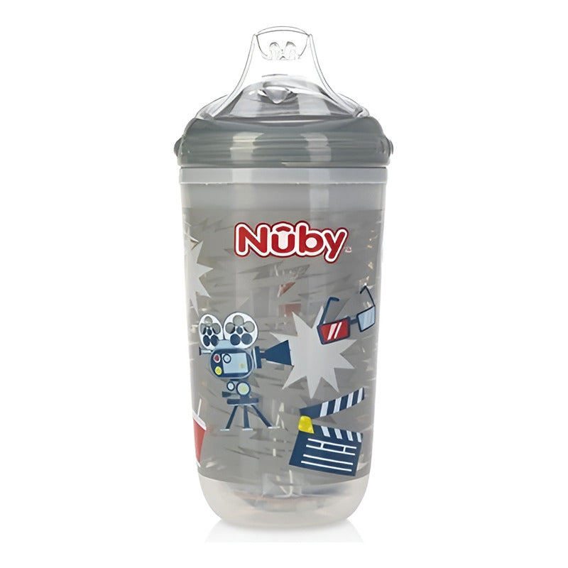 Nuby Vaso Entrenador Luminoso Boquilla Suave Termico 300ml