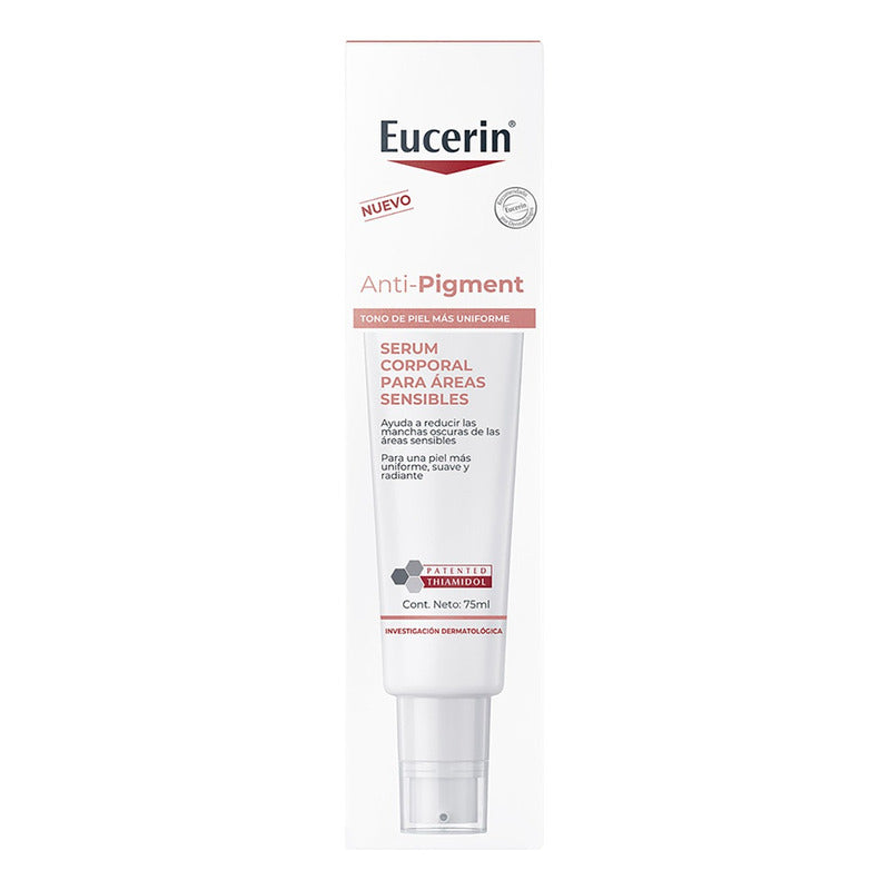 Eucerin Serum Corporal Anti-manchas Áreas Sensibles 75ml, Anti-pigmento, Aclarante Axilas E Ingle, Thiamidol