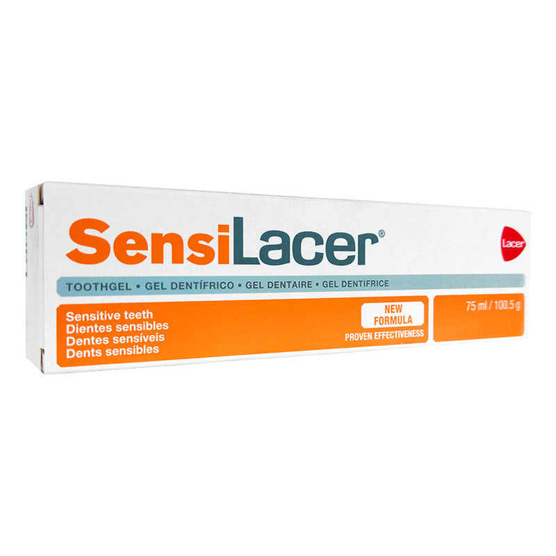 Pasta Dentrífica Lacer Para Dientes Sensibles Sencilaser 75ml