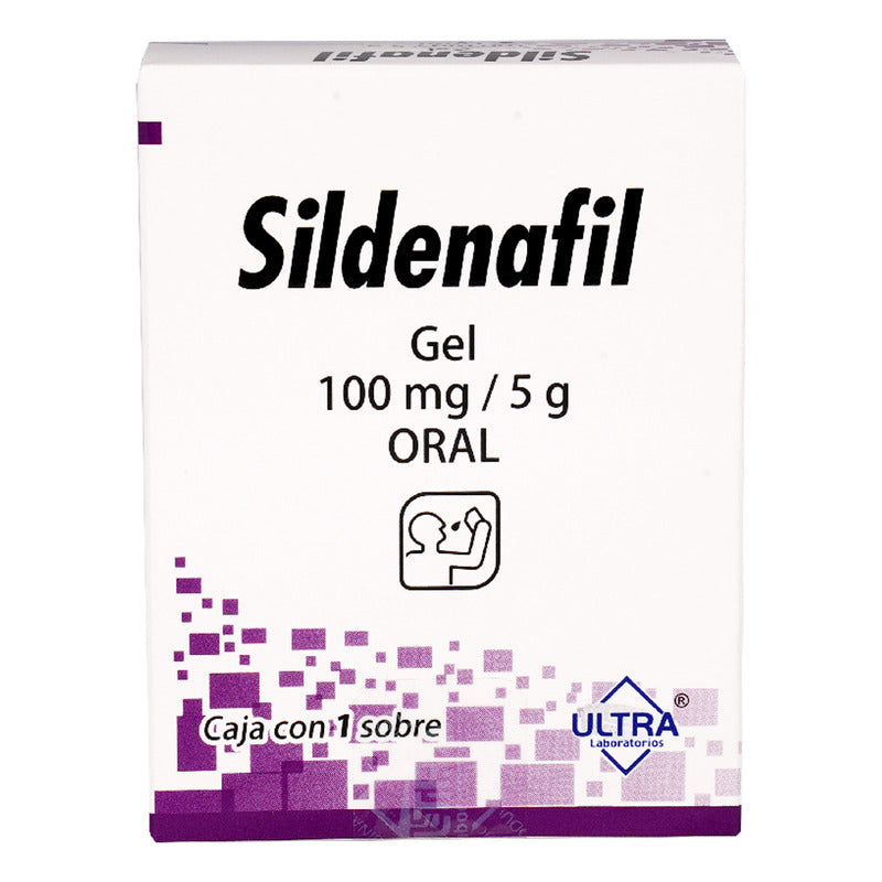 Sildenafil Gel 100 Mg/5 G, 4 Sobres