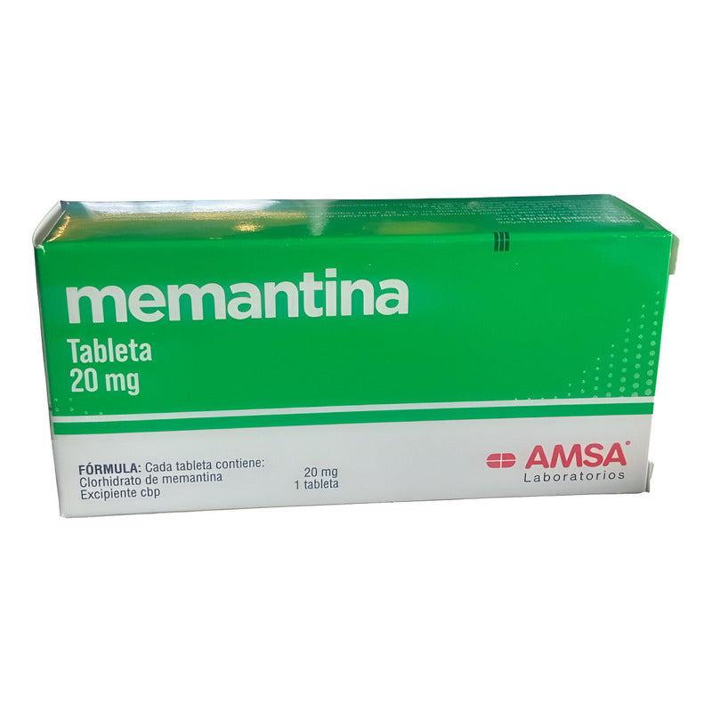 Memantina Amsa Alzheimer 20 Mg 28 Tabletas