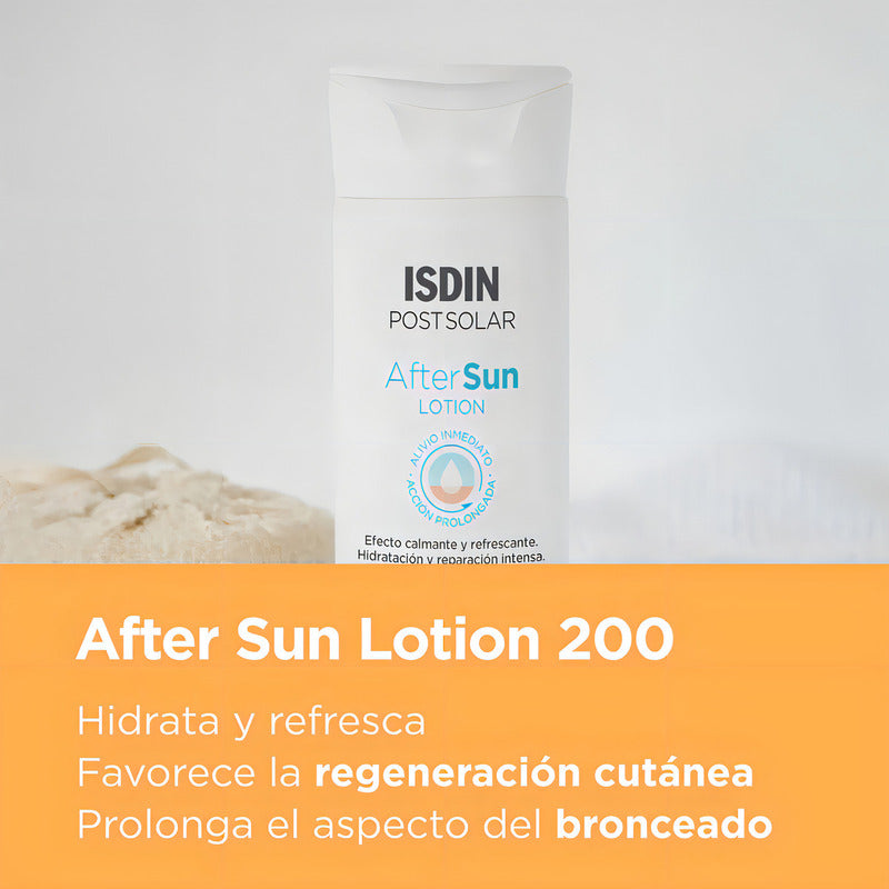 Locion After Sun Isdin Efecto Refrescante Y Calmante 200 Ml