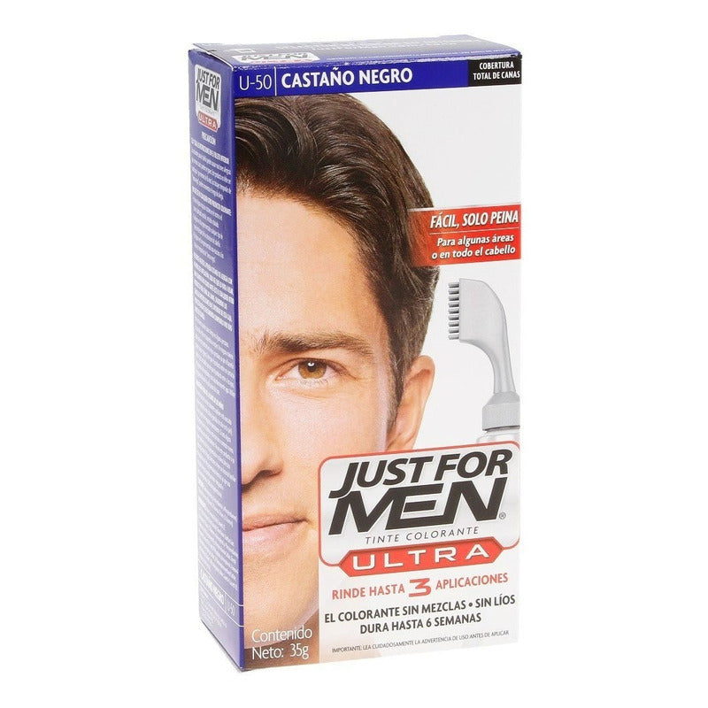 Tinte Just For Men Ultra U-50 Castaño Negro U-50 Castaño Negro