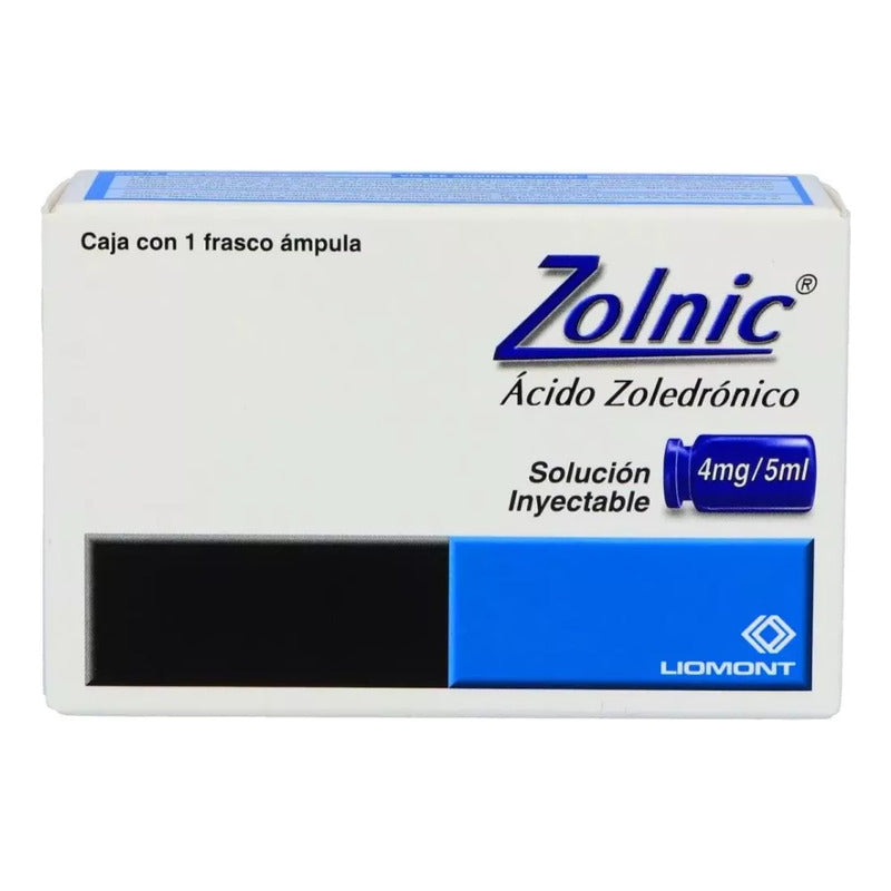 Zolnic Ácido Zoledrónico Iny 4mg/5ml 1 Frasco