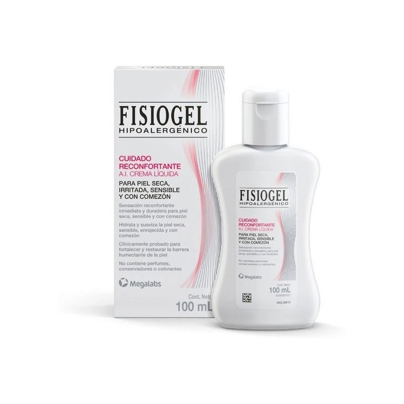 Fisiogel Hipoalergénico Ai Crema Cuidado Reconfortante Piel Sensible 100ml