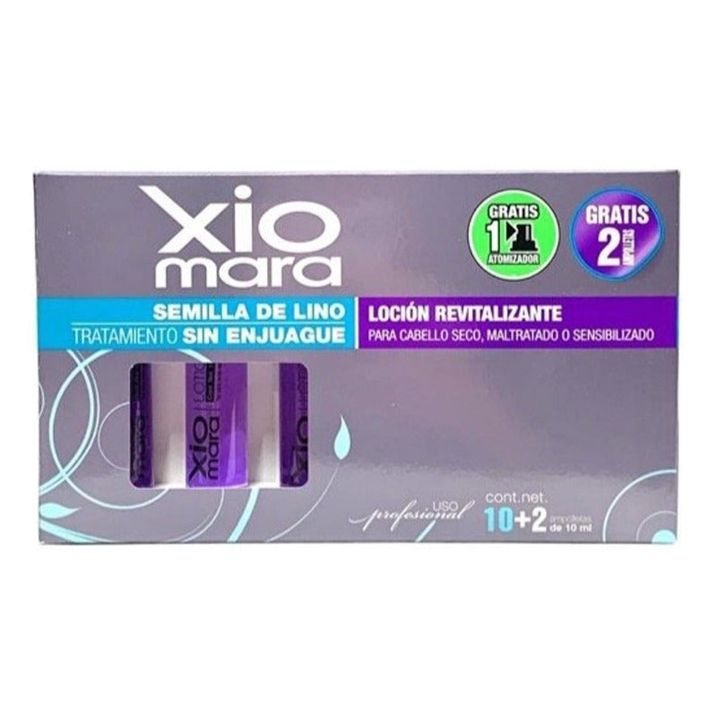 Xiomara Semilla De Lino Tratamiento Revitalizante 12 Amps