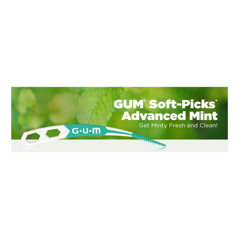 Gum Advanced Mint 180 Soft-picks