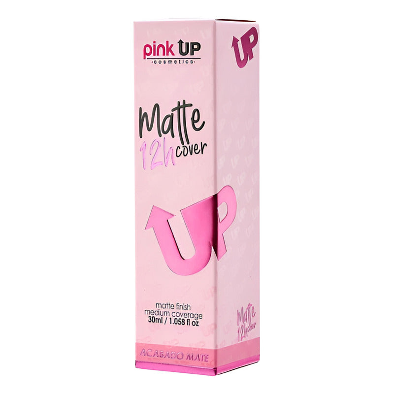 Pink Up Base Líquida Matte 12h 30 Ml