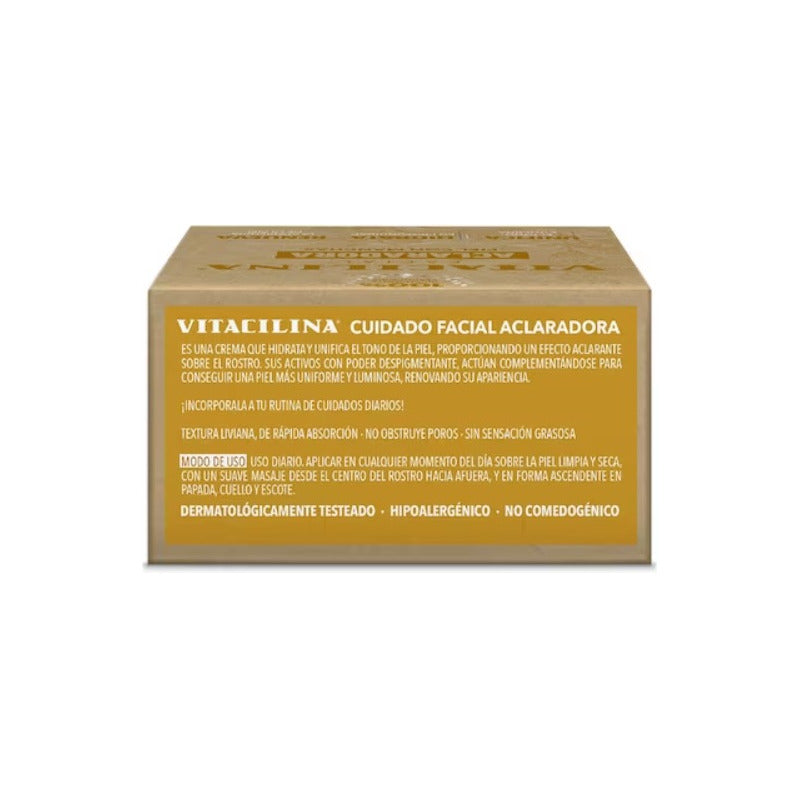 Vitacilina Facial Crema Aclaradora Retinol Día Noche 100gr - Todo Tipo De Piel - Día/noche