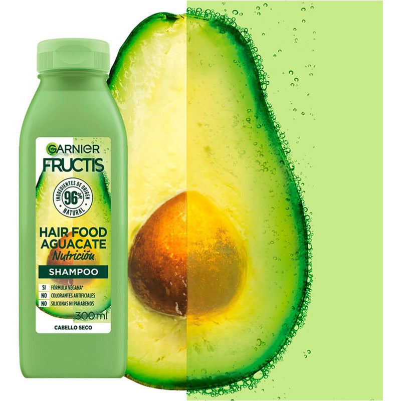 Shampoo Garnier Fructis Hair Food Aguacate X 300ml