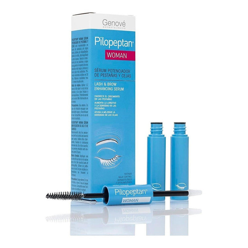 Genové Pilopeptan Sérum Potenciador De Pestañas Y Cejas 6 Ml Tipo De Piel Normal