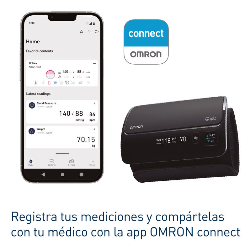 Monitor De Presión Arterial Inalámbrico Bluetooth Evolv