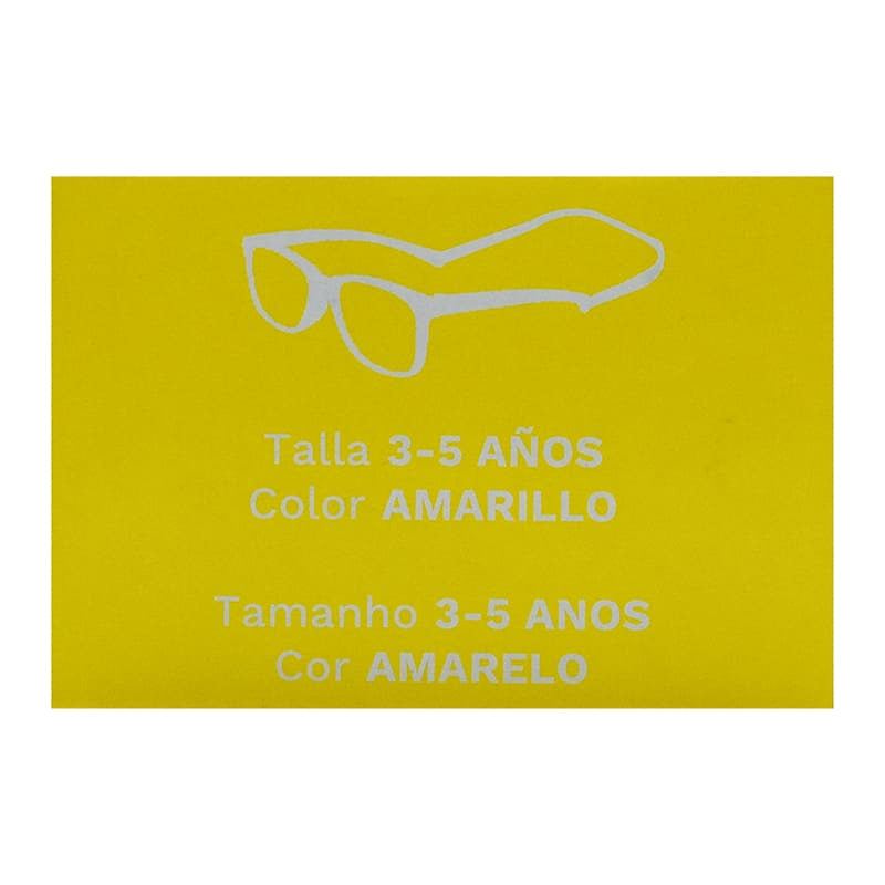 Mustela Lentes Solares Para Niño 3 - 5 Años Cuadrado Amarillo Amarillo Amarillo Amarillo