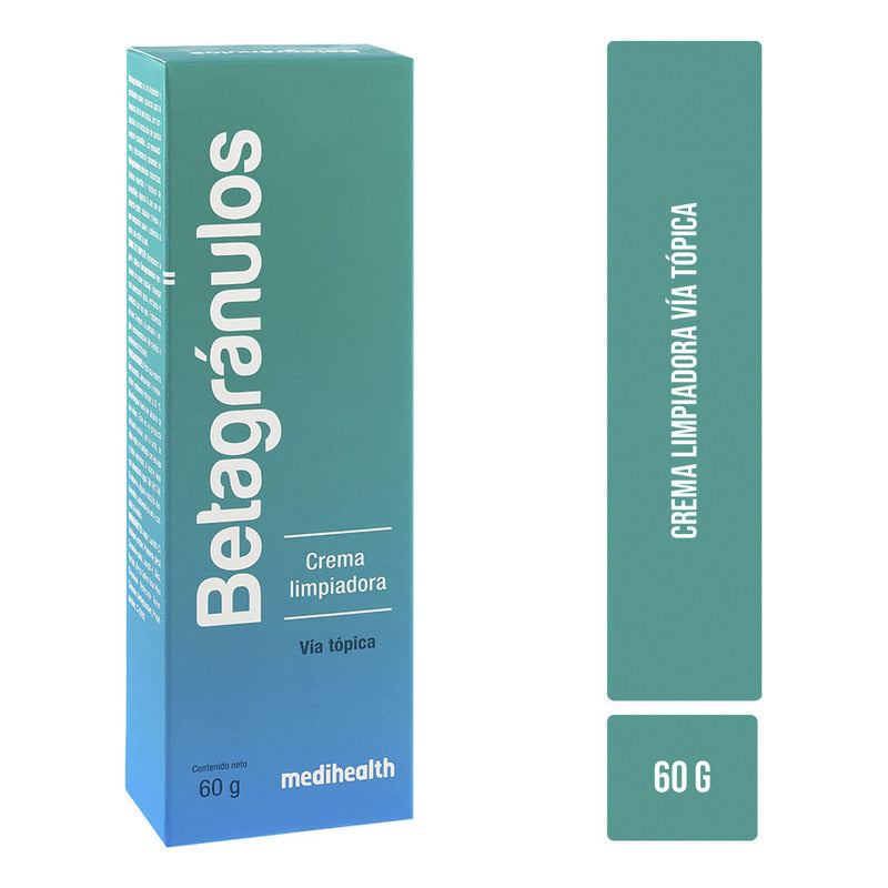 Medihealth Betagránulos Crema Limpiadora Para Piel Grasa De 60 G