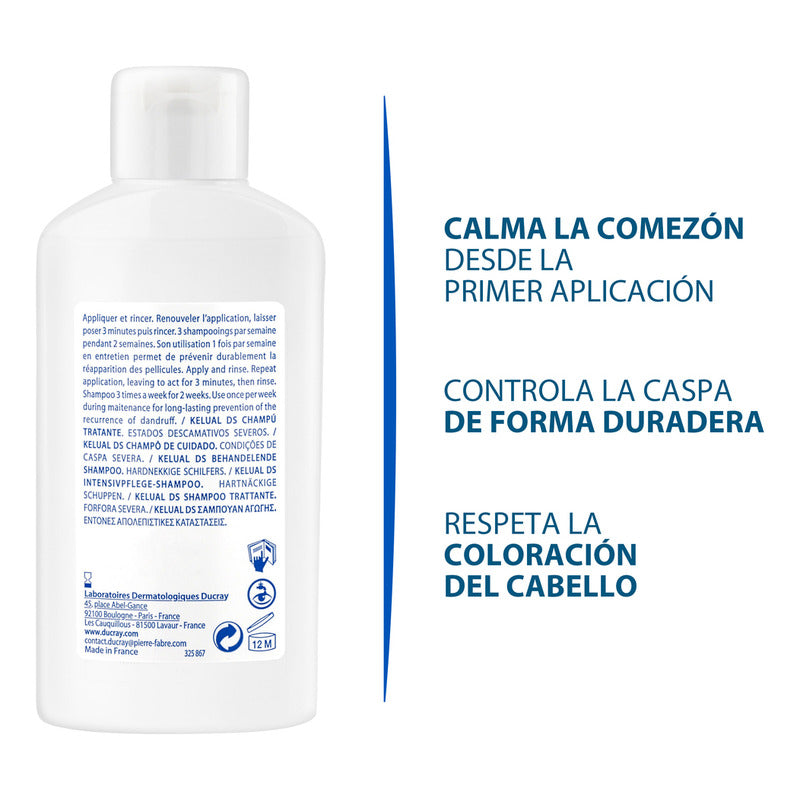 Shampoo Ducray Kelual Ds Tratamiento Anti Caspa 100ml