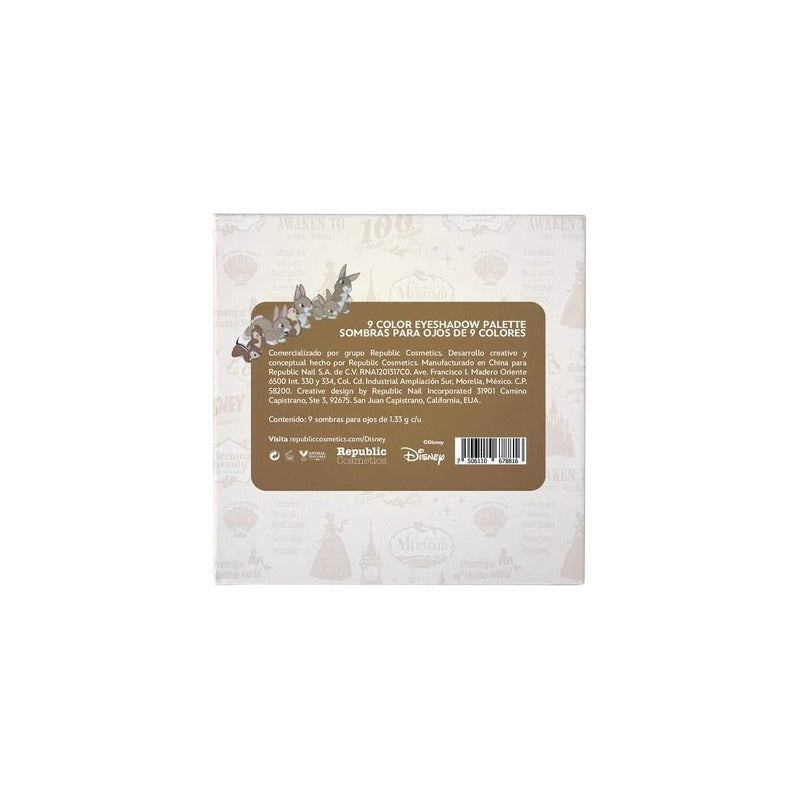 Set De Sombras Disney 100 Años Edición Especial Dif Princesa
