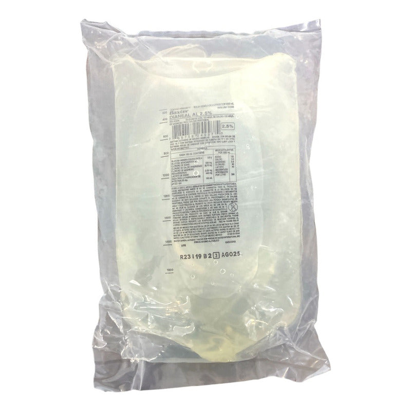Solución Baxter Dianeal Para Diálisis Al 2.5% Bolsa 2l