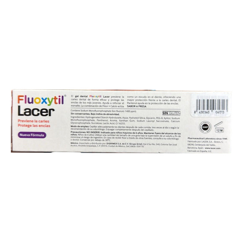 Fluoxytil Lacer Sabor Fresa Sin Conservadores 50ml