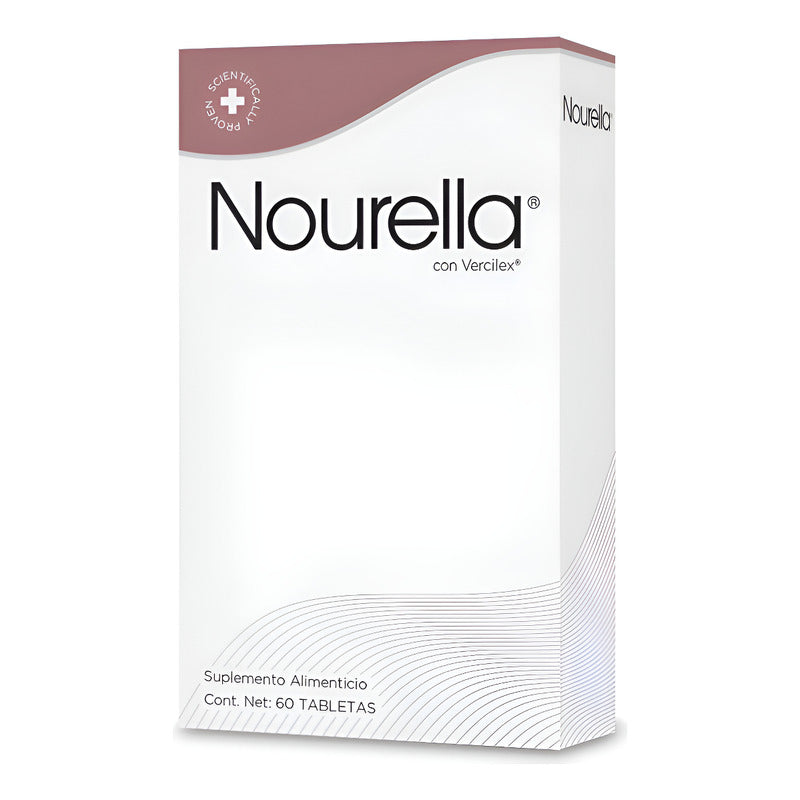 Nourella Suplemento Con Vercilex 60 Tabletas Sin Sabor