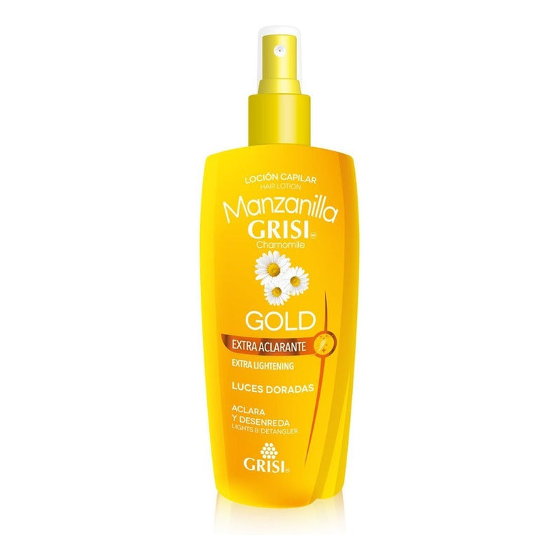 Loción Manzanilla Aclarante De Cabello 250ml Grisi