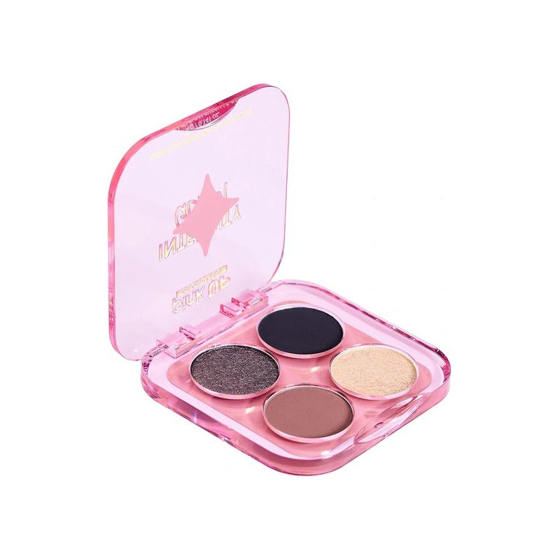 Cuarteto De Sombras Para Ojos Paleta Intensity Glam Pink Up Color 04 Opulent