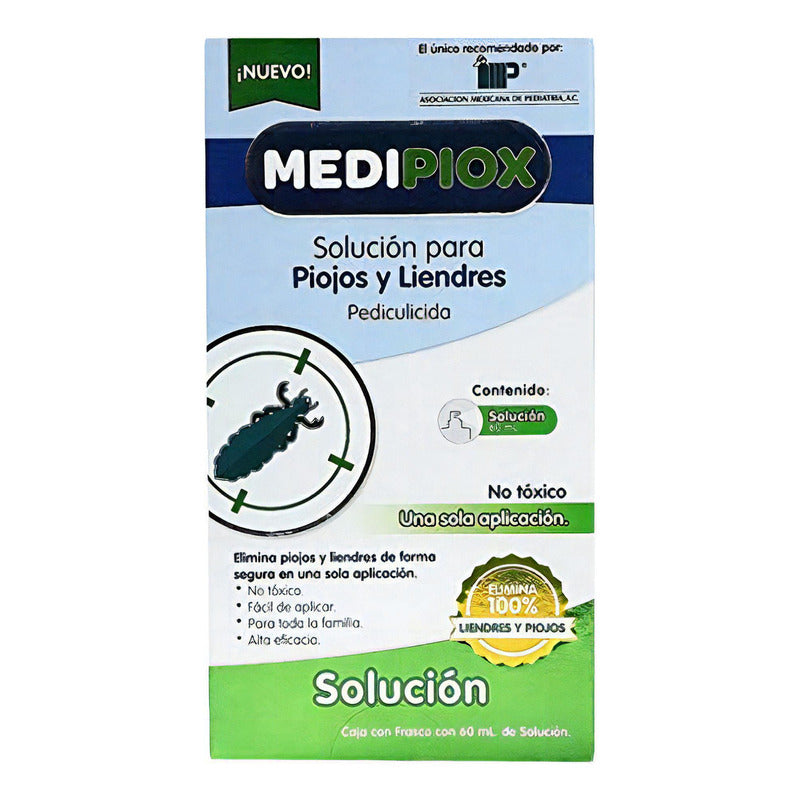 Medipiox Solución 60 Ml, Paquete De 1