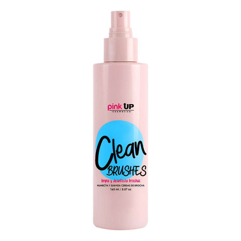 Pink Up, Limpiador De Brochas, Limpia, Desinfecta, Suaviza