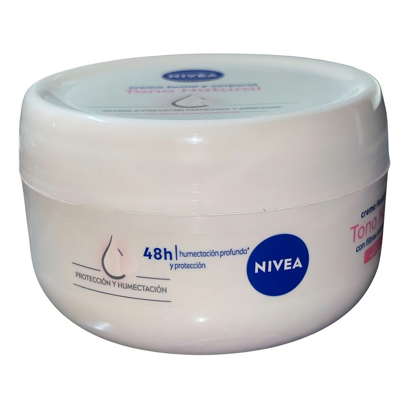 Nivea Crema Corporal Y Facial Aclarado Natural, 200 Ml