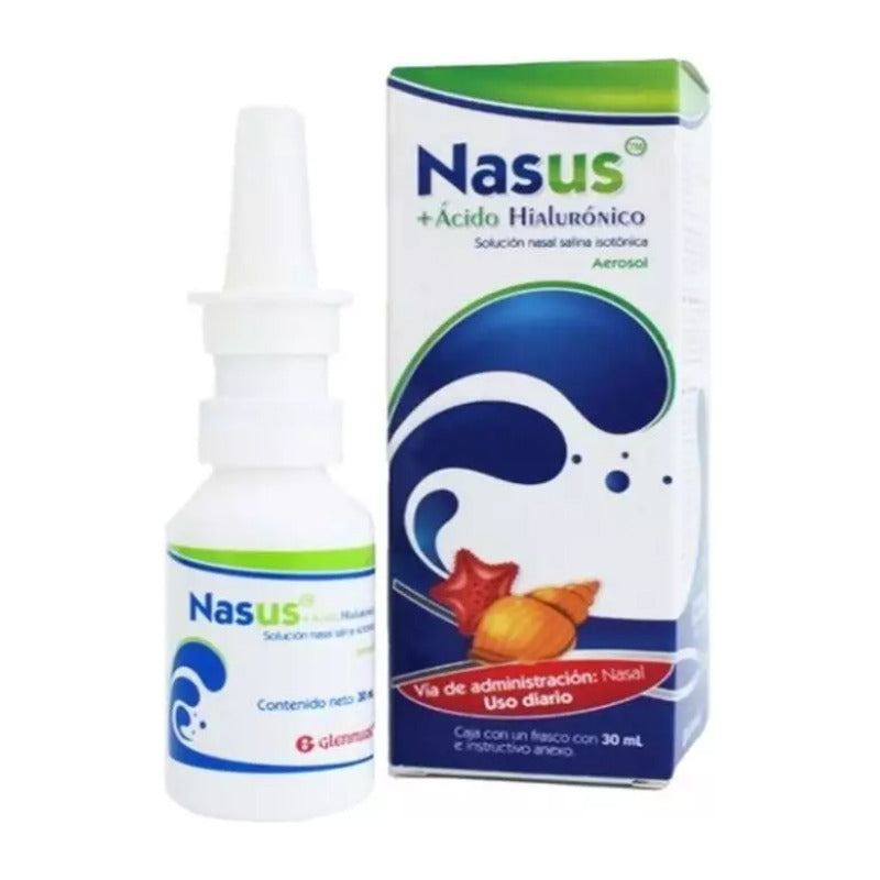 Nasus Ácido Hialurónico Solución Nasal Salina 30ml