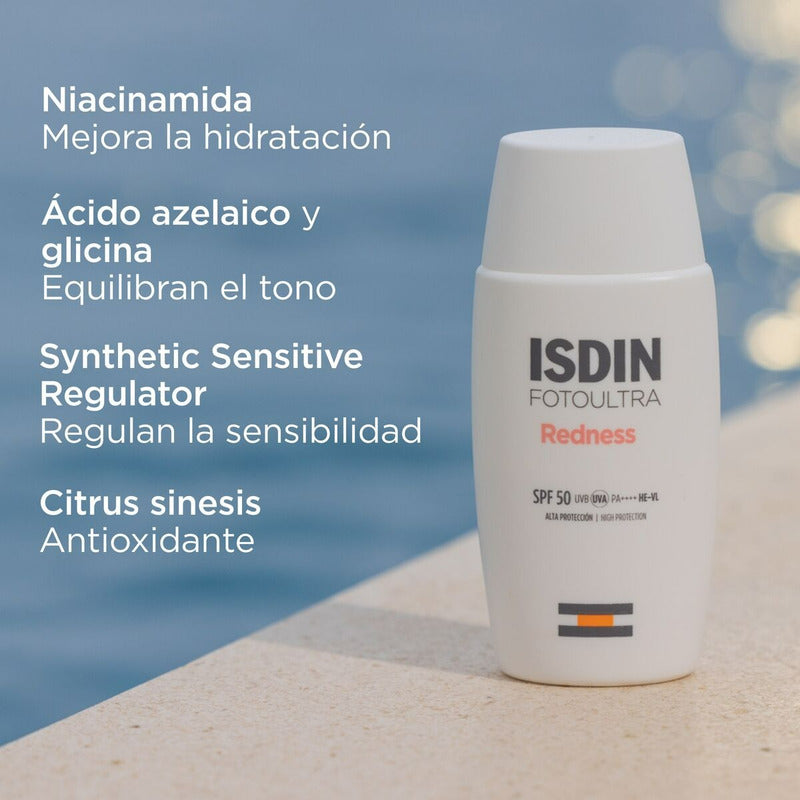 Isdin Protector Solar Redness Piel Sensible Spf50 50ml