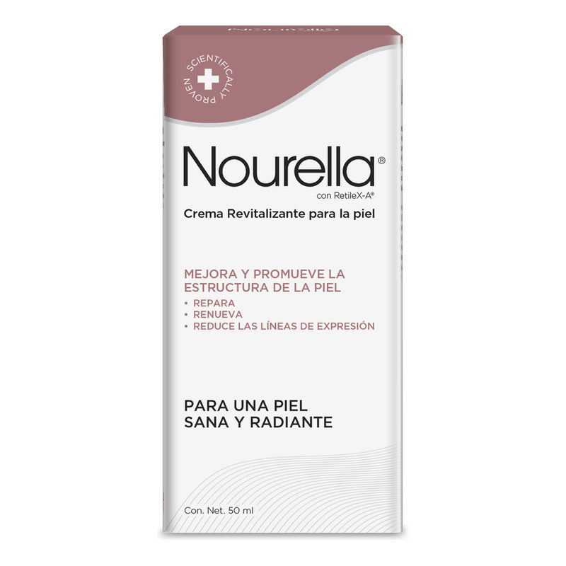 Nourella Crema Revitalizante Para La Piel 50ml Día/noche Todo Tipo De Piel