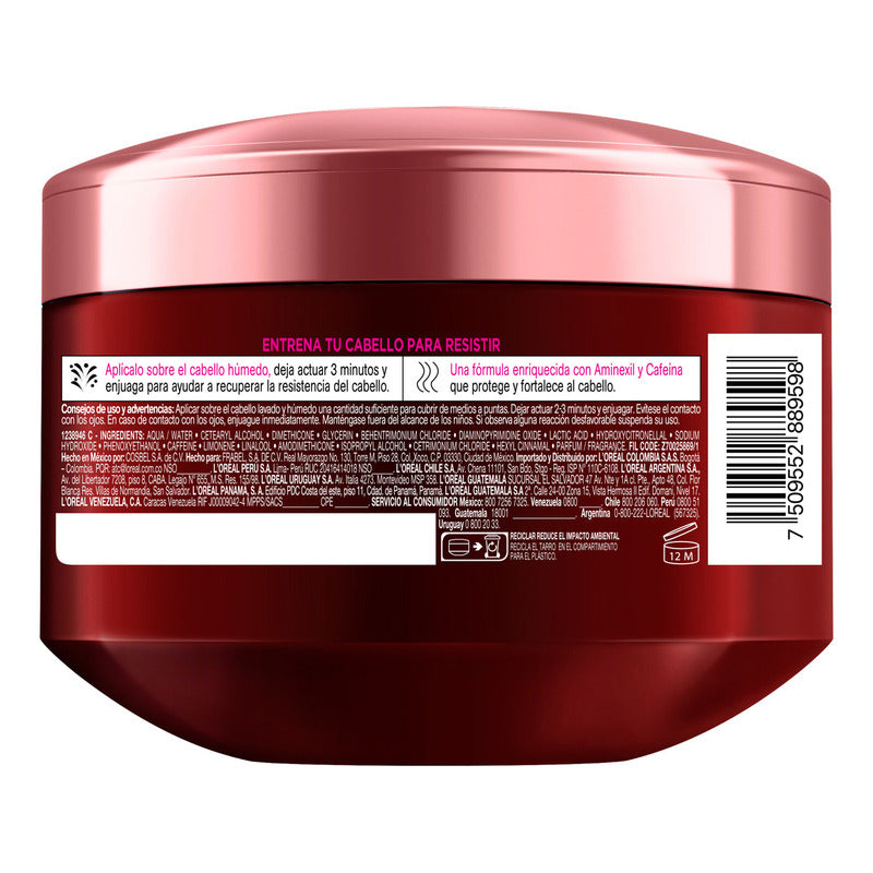 Loreal Elvive Caida Resist Aminexil Mascarilla 300g