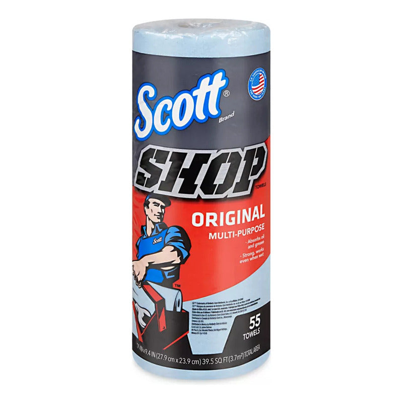 Scott Shop Rollo Absorbente Servitoalla Multi Uso 55 Hojas