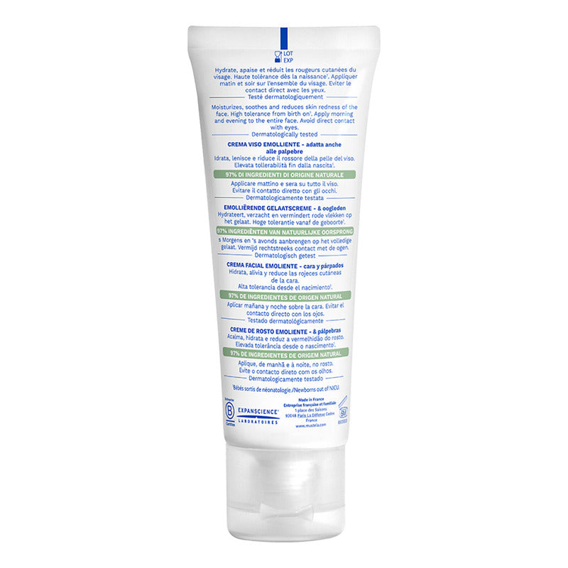 Mustela Crema Facial Emoliente Piel Atopica 40ml