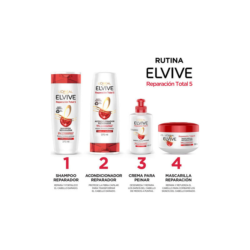 Mascara Reparacion Total 5 300 Gr Elvive