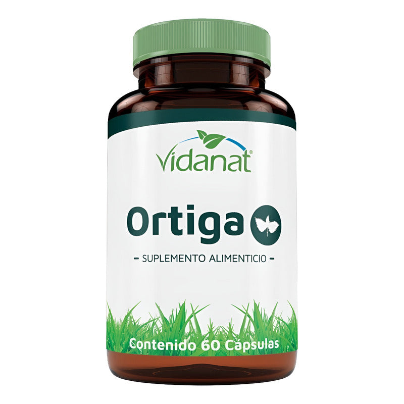 Ortiga Vidanat 60 Cápsulas 250 Mg Sin Sabor