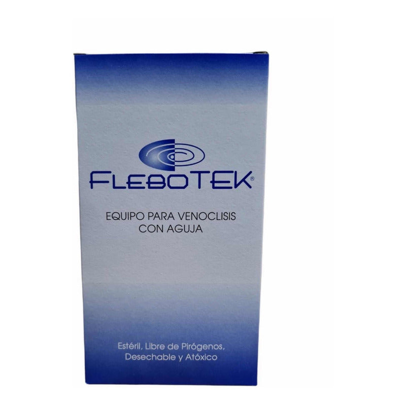Flebotek Normogotero Con Aguja 5 Piezas