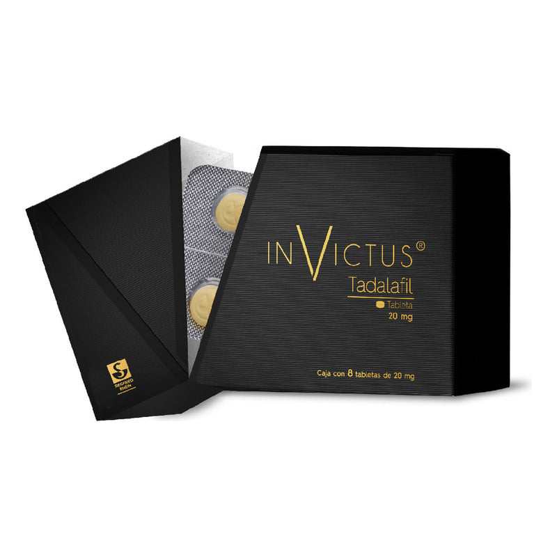 Invictus Tableta 20 Mg, 8 Tabletas