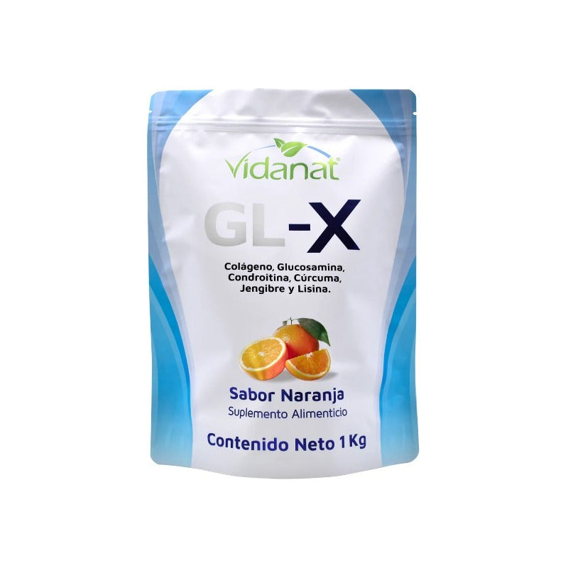 Suplemento Alimenticio Colageno Vidanat Gl-x Naranja 1kg