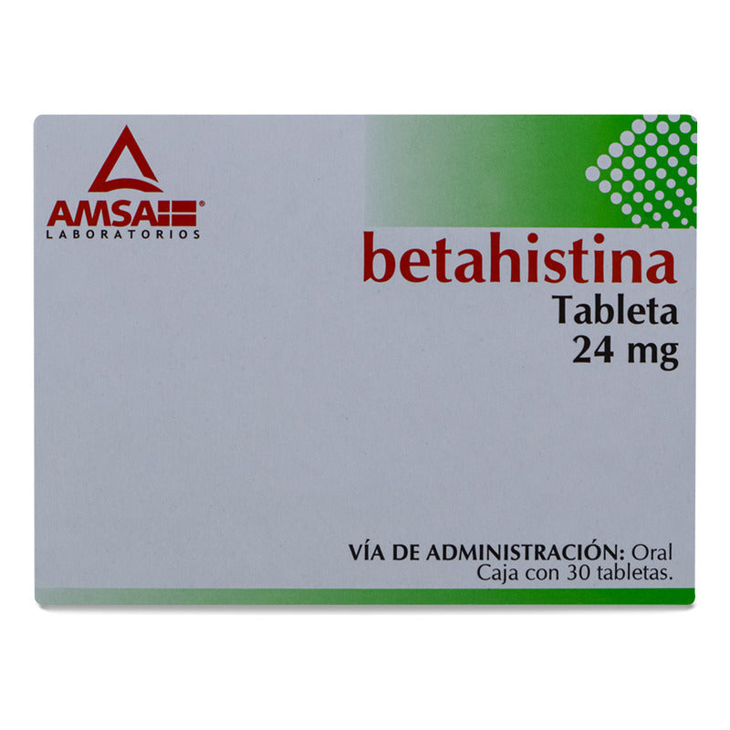 Betahistina 30 Tab 24 Mg Amsa