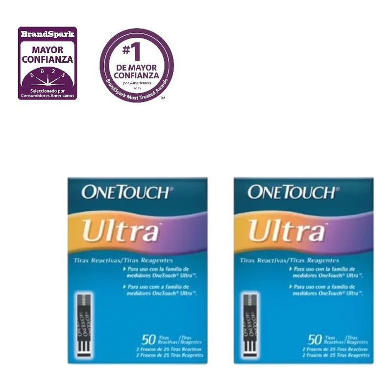 One Touch Ultra 100 Tiras Reactivas