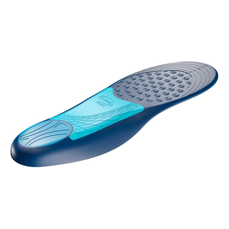 Plantillas Dr Scholl Fascitis Plantar Hombre Dolor Tamaño De La Plantilla 8-13
