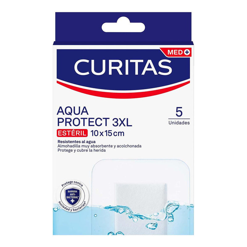 Curitas Aqua Protect Esteril 10x15cm 3xl 5un