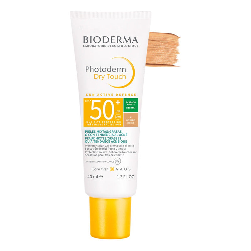 Bloqueador Solar Dorado - Photoderm Dry Touch - Bioderma