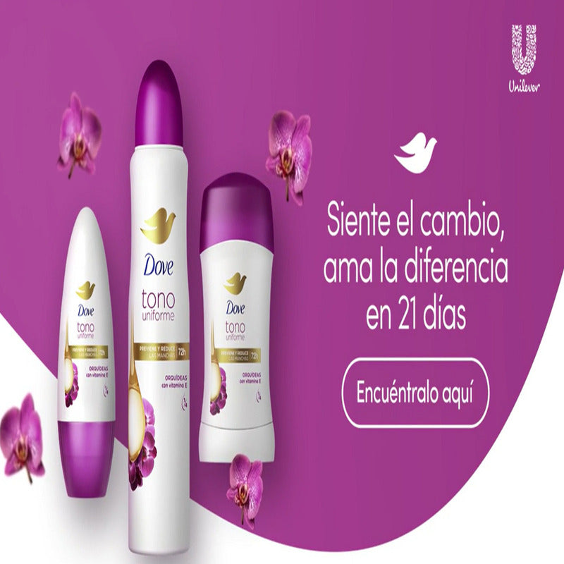 Desodorante Dove Orquidea Roll On 50ml