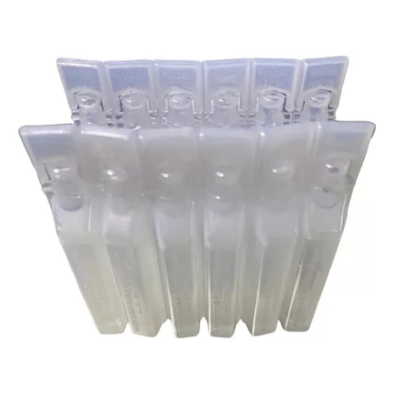 10 Amp Plásticas Agua Estéril Iny Pisa 10ml Cu
