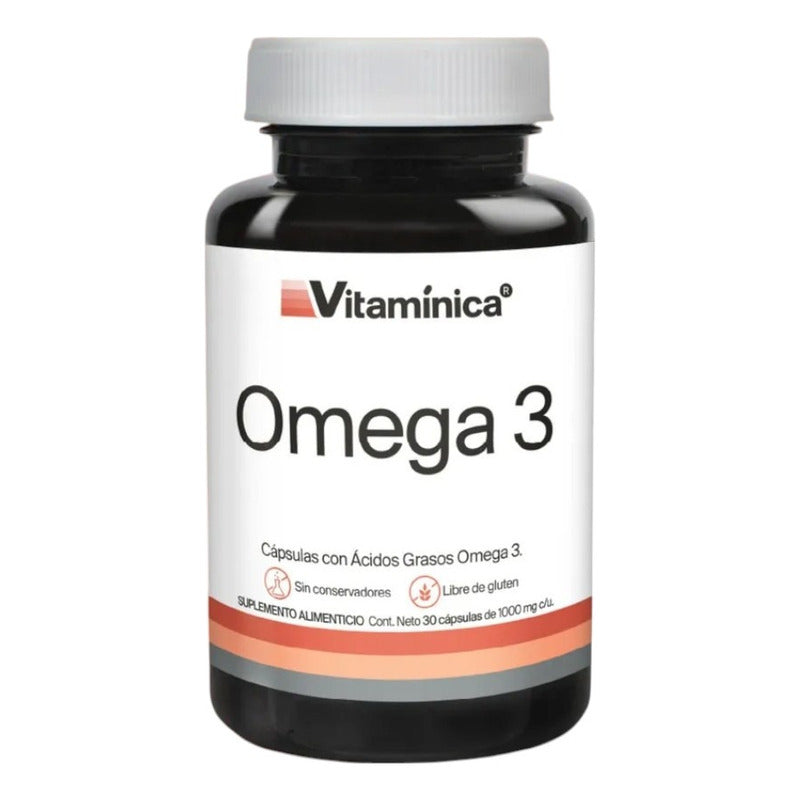 Vitaminica Omega 3 Capsulas Sabor Sin Sabor 1000 Mg Sin Sabor