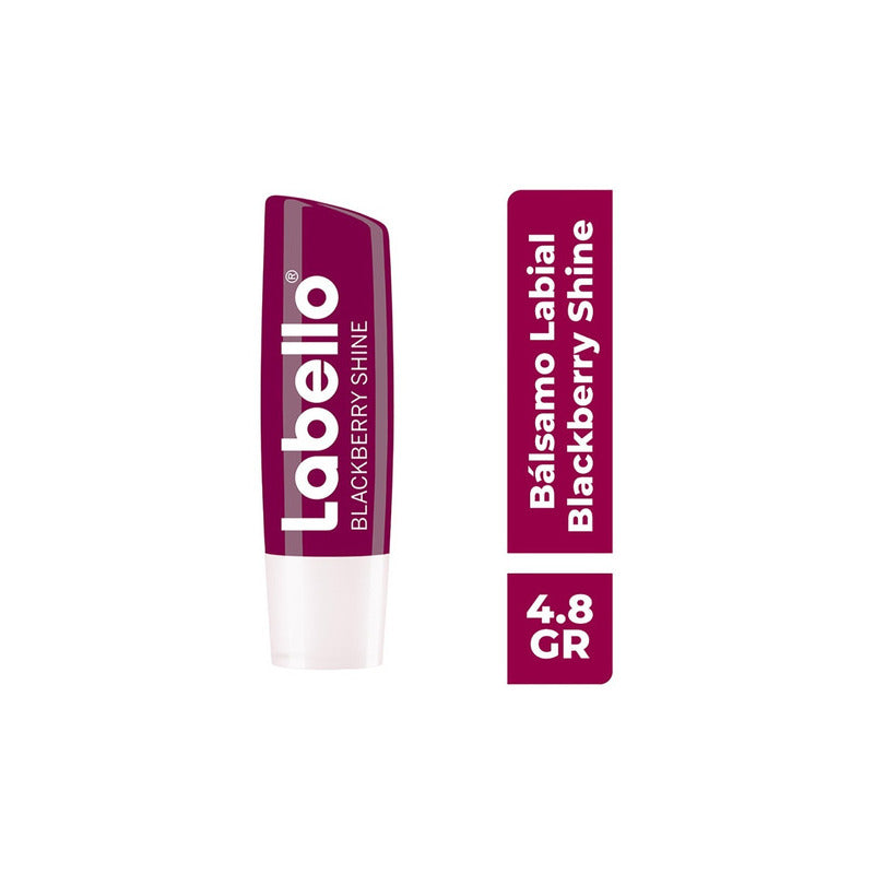 Labello Bálsamo Labial Protector Humectante Mora 4.8g