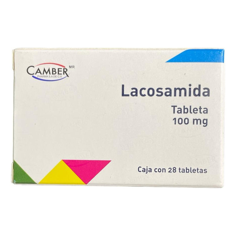 Camber Lacosamida 28 Tableta 100 Mg