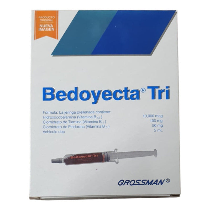 Bedoyecta-tri Solución 10000 Mcg/100 Mg/50 Mg, 5 Jeringas Prellenadas 2 Ml